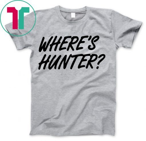 Where's Hunter Biden - Trump Campaign Youth Kids T-Shirt