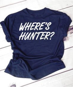 Donald Trump Where’s Hunter 2020 Tee Shirt