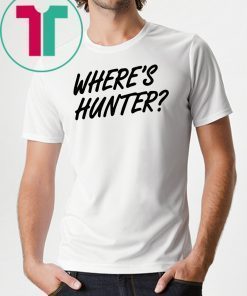 Trump Where’s Hunter T-Shirt For Mens Womens