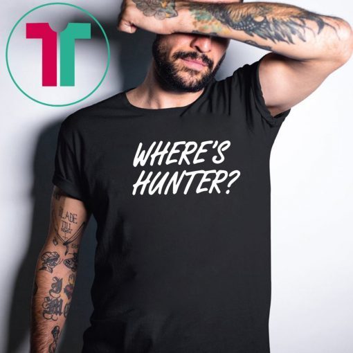 Trump Where’s Hunter Offcial T-Shirt