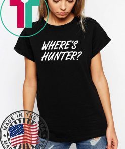 Trump trolls Joe Biden Where’s Hunter T-Shirt