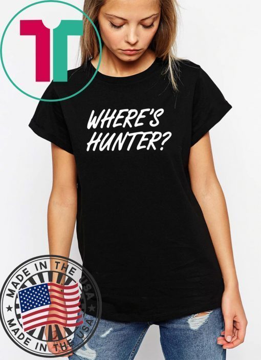 Trump trolls Joe Biden Where’s Hunter T-Shirt