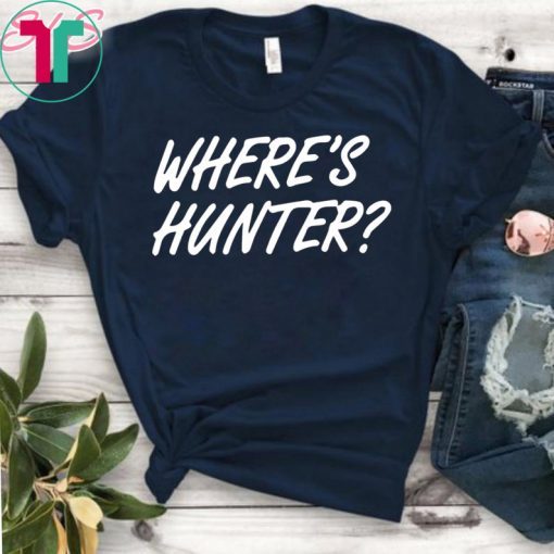 Trump trolls Joe Biden Where’s Hunter T-Shirt