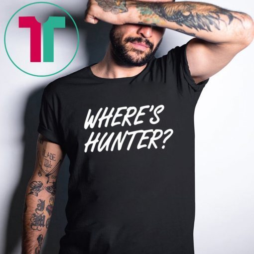 Trump trolls Joe Biden Where’s Hunter T-Shirt