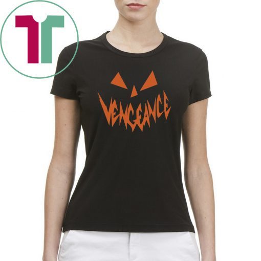 Vengeance Vengeance Pumpkin Face Halloween Shirt