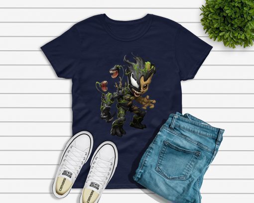 Venom and Groot shirt