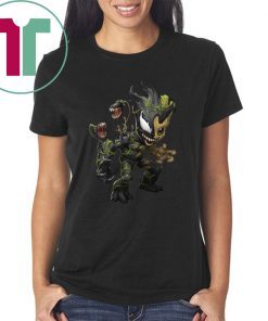 Venom and Groot shirt