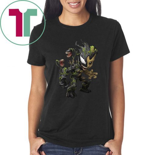 Venom and Groot shirt