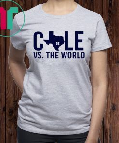 Verlander Cole 2019 Gerrit Cole Vs The World Shirt