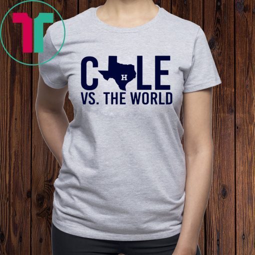 Verlander Cole 2019 Gerrit Cole Vs The World Shirt