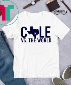 Verlander Cole 2019 Gerrit Cole Vs The World Shirt