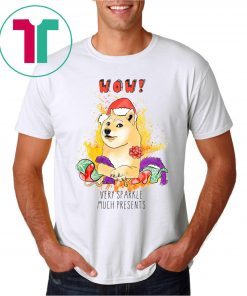 Very Sparkle Much Presents Doge Christmas T-Shirt