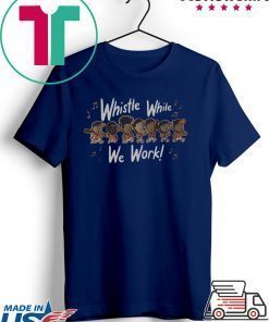 WHISTLE WHILE WE WORK MLBPA OFFICIALLY LICENSED TSHIRT