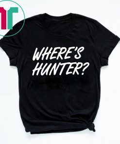 Official Trump Where's Hunter Shirt