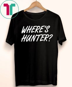 Where's Hunter Trump Merchandise T-Shirt