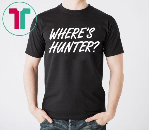 Official Trump Where's Hunter Shirt