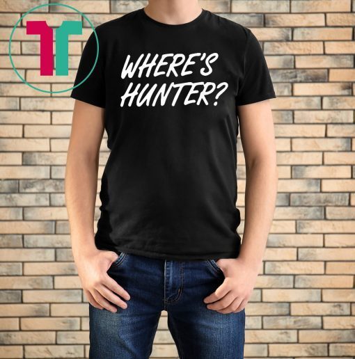 Where's Hunter Trump Merchandise T-Shirt