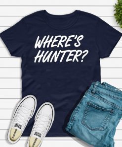order Where’s Hunter shirt