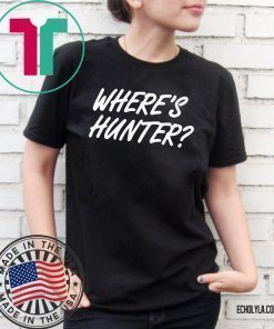 order Where’s Hunter shirt