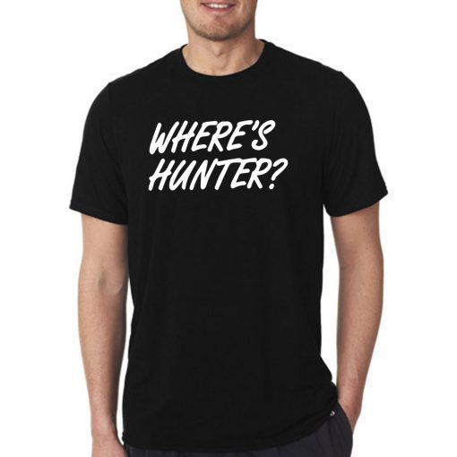 order Where’s Hunter shirt