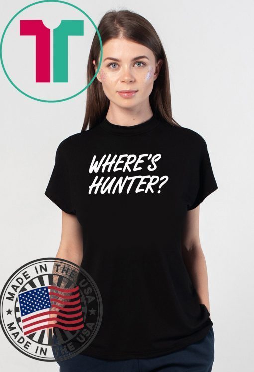 Where’s Hunter Tee Shirt