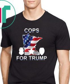 Wisconsin Shirt Cops for Trump 2020 T-Shirt