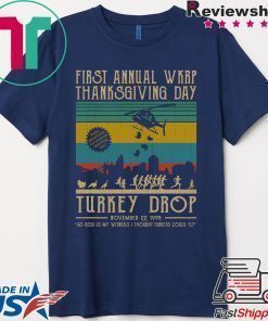 Wkrp Turkey Drop Thanksgiving Vintage Shirt