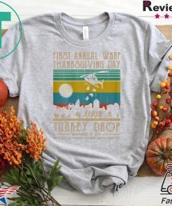 Wkrp-Turkey-Drop Thanksgiving Funny Gift T-Shirt