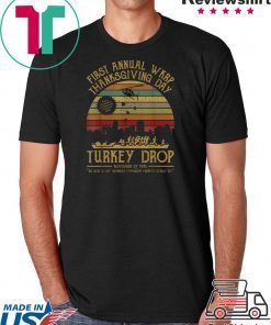 Wkrp-Turkey-Drop Thanksgiving Gift Vintage Idea Tee T-Shirt