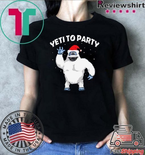 Yeti to Party Christmas T-Shirt