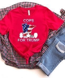 buy a red minnesota t shirt cops for trump t-shirts