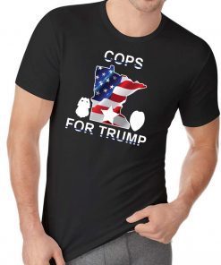 buy a red minnesota t shirt cops for trump t-shirts