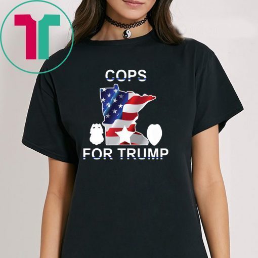 buy a red minnesota t shirt cops for trump t-shirts