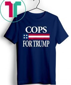 cops for trump Offcial T-Shirt
