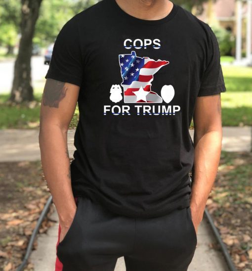 cops for trump Offcial T-Shirt