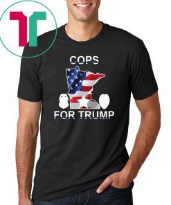 cops for trump minneapokis 2020 Tee Shirt