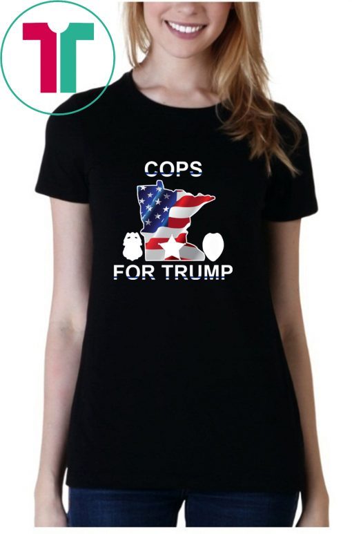 cops for trump minnesota 2020 Tee Shirt