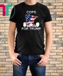 cops for trump shirts red color