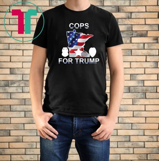 cops for trump shirts red color