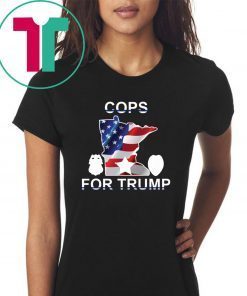 cops for trump shirts red color