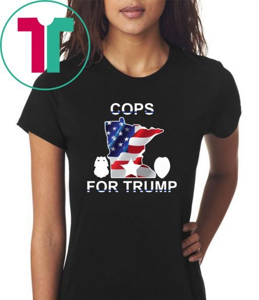 cops for trump shirts red color