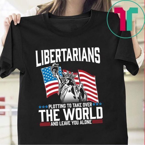 libertarian t shirts American Flag Lady Liberty Libertarian Tee shirt