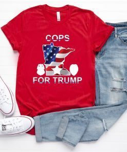 minneapolis police union federation cops for trump T-Shirt