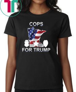 minneapolis police union federation cops for trump TShirt