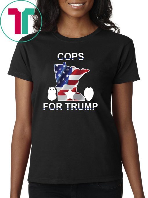 minneapolis police union federation cops for trump TShirt