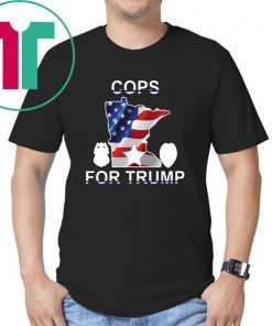 minneapolis police union federation cops for trump TShirt