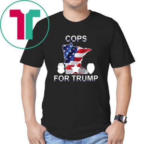 minneapolis police union federation cops for trump TShirt