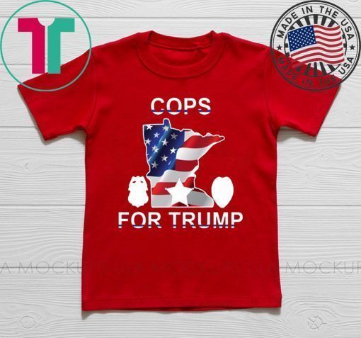 police for trump tshirt