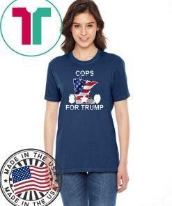 police for trump tshirt