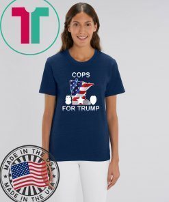 police for trump tshirt